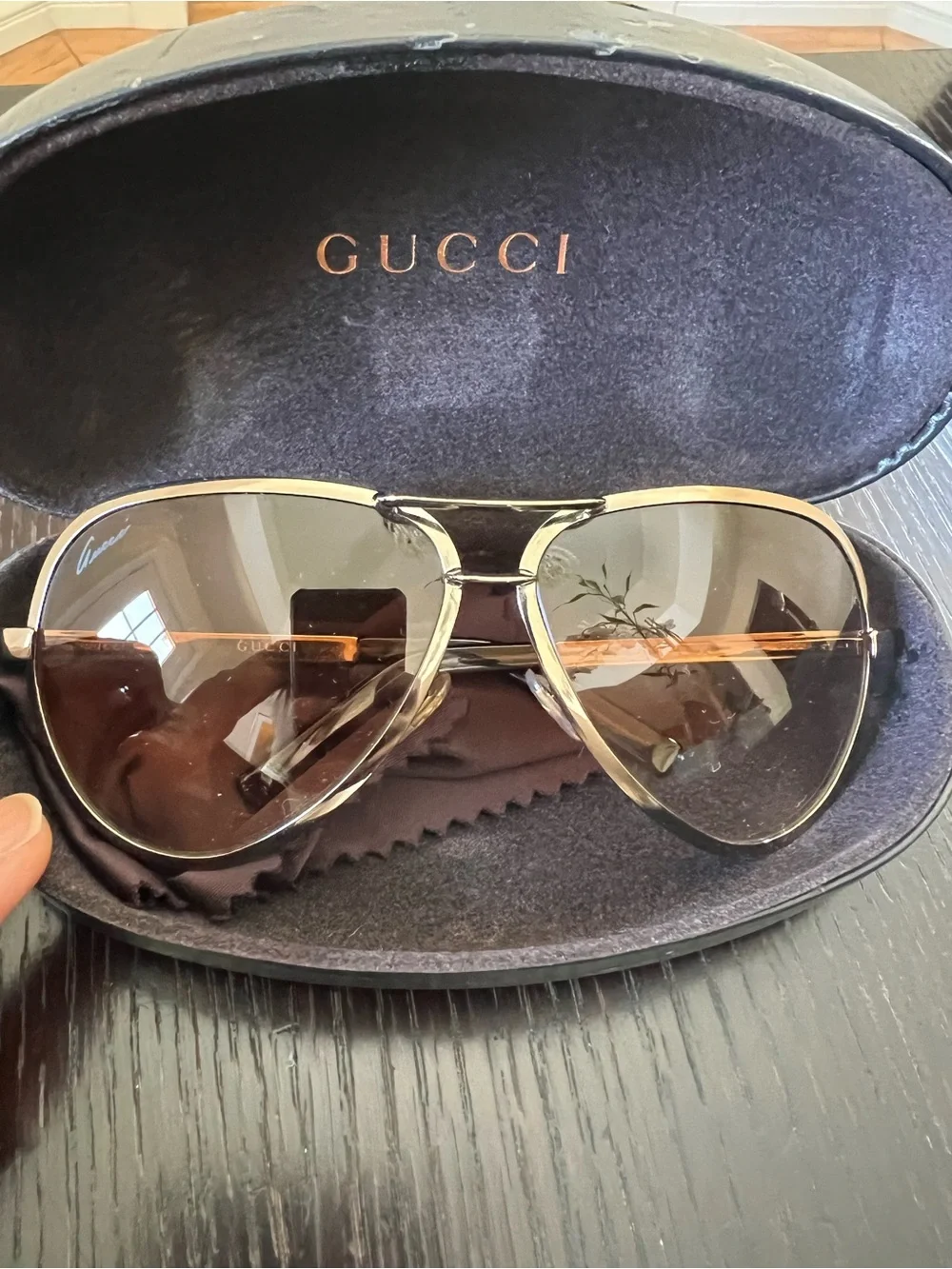 Gucci stylish aviator