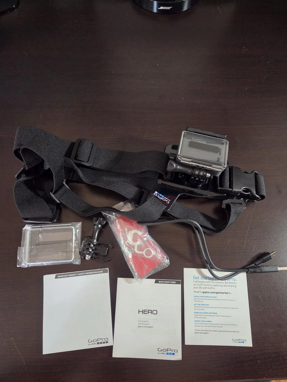 GoPro branded camera