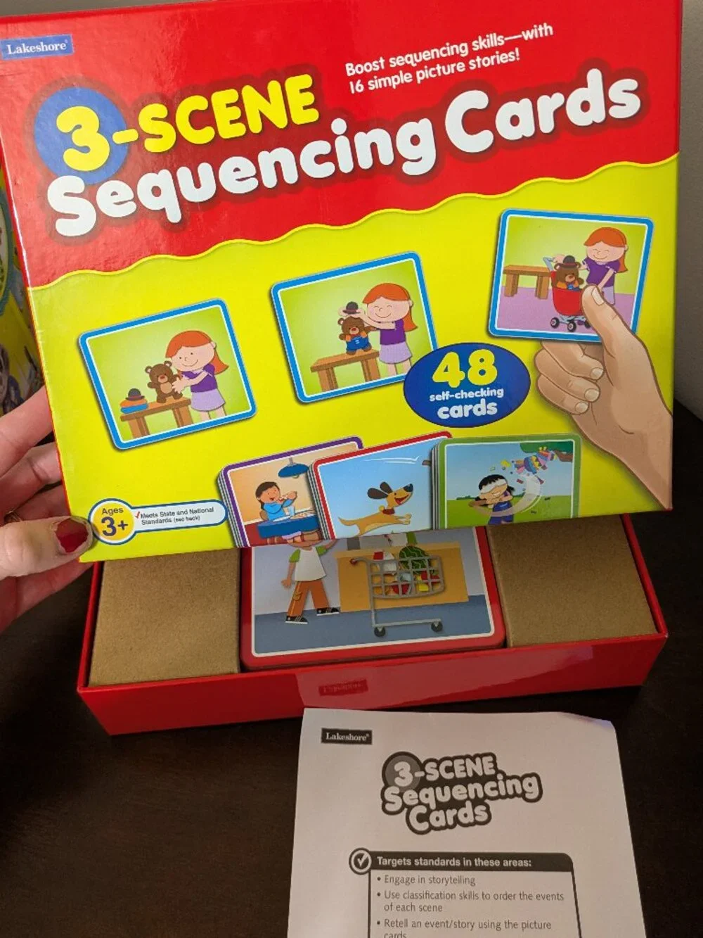 Lakeshore Learning 3-Scene Sequencing Cards