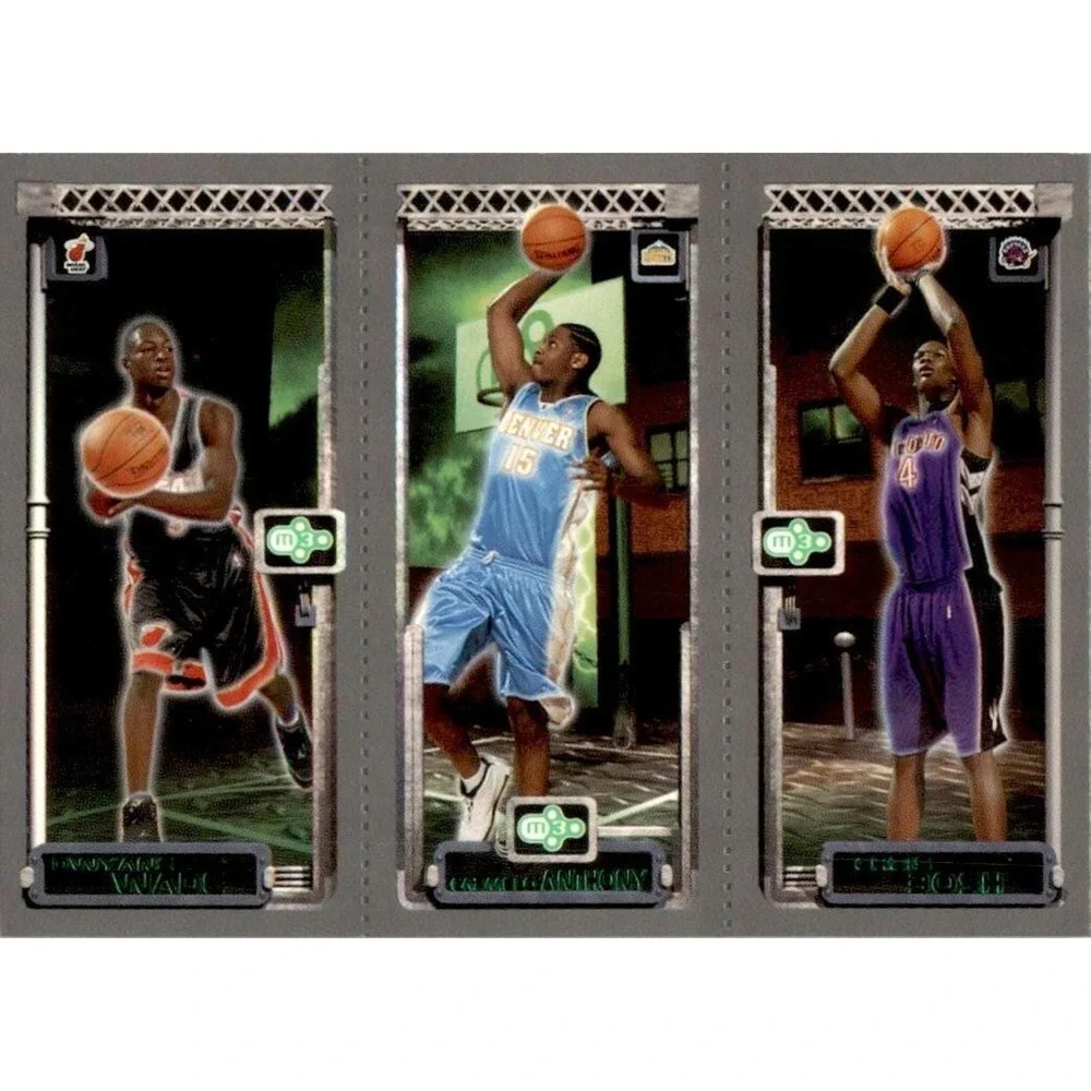 2003 Topps Rookie Matrix Promo #PP1 Dwyane Wade / Carmelo Anthony / Chris Bosh