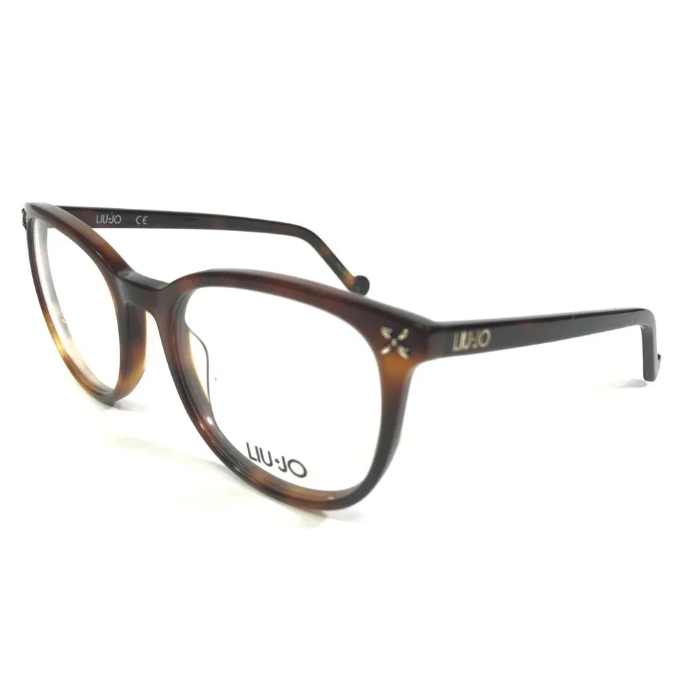 Liu Jo Eyeglasses Frames LJ2665 215 Tortoise Round Cat Eye Oversized 52-19-135