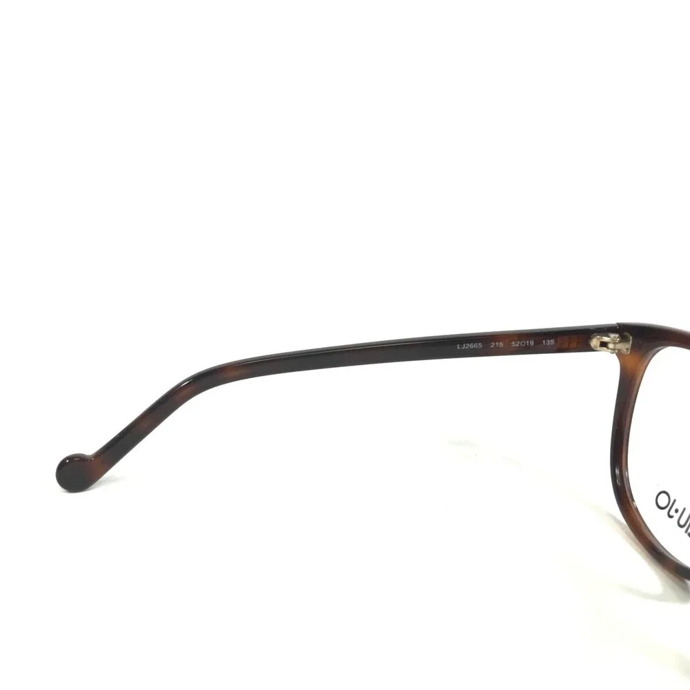 Liu Jo Eyeglasses Frames LJ2665 215 Tortoise Round Cat Eye Oversized 52-19-135