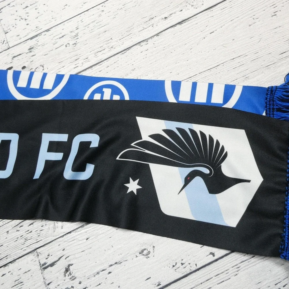 Minnesota United FC Scarf One Size Multi Color MLS Soccer Ruffneck Allianz Field
