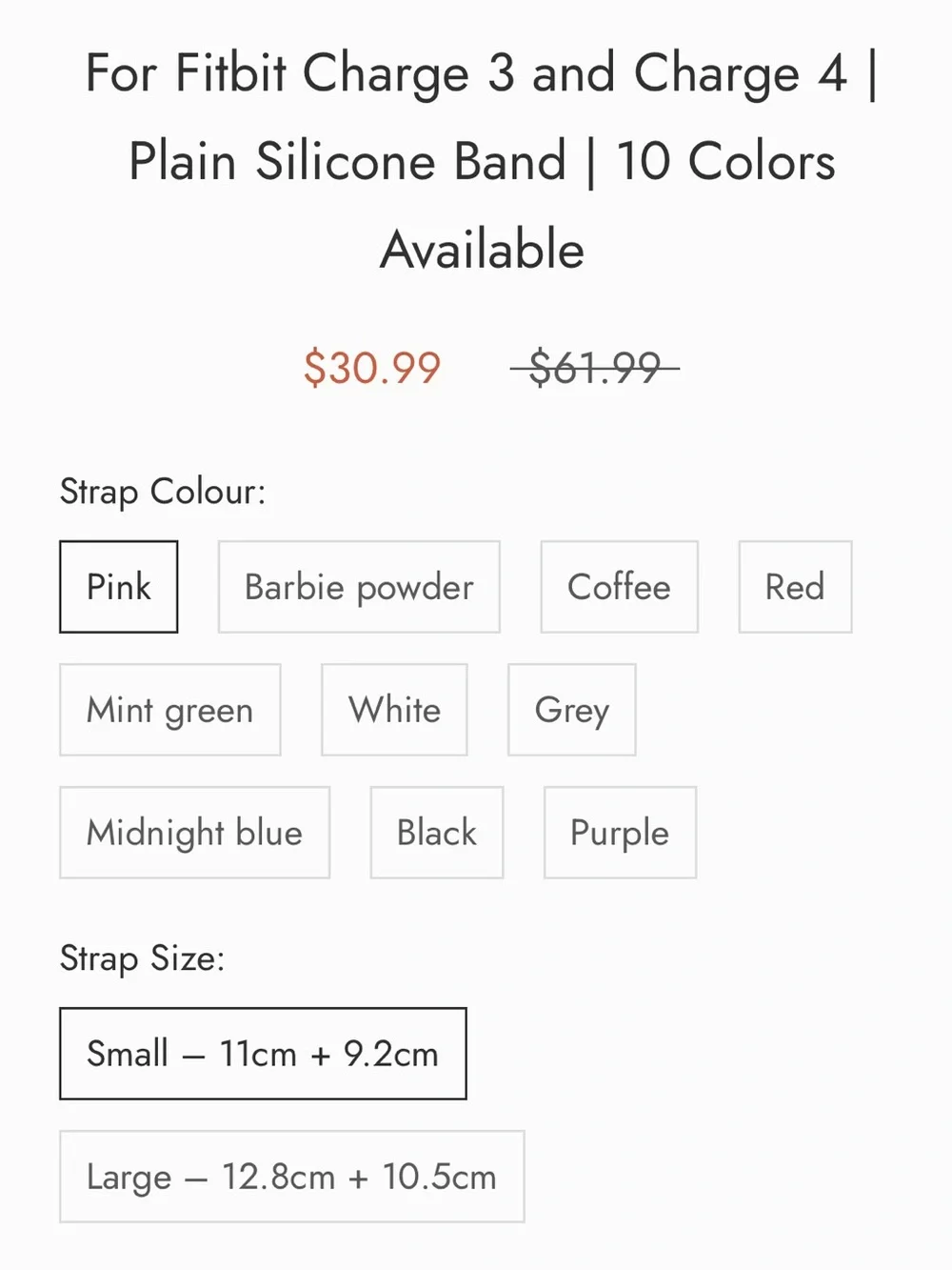FitBands for FitBit lightly used