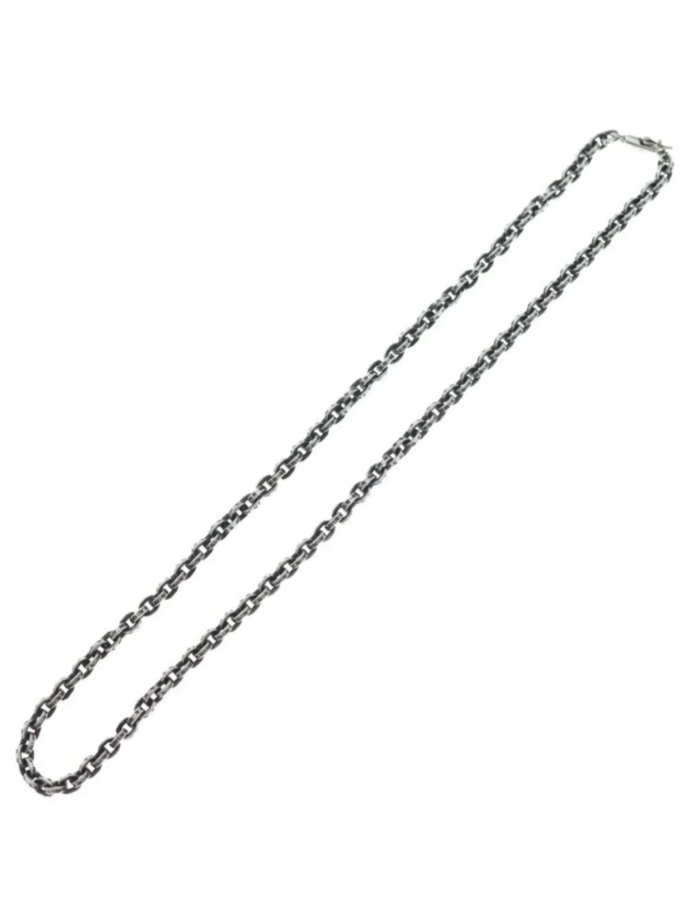Chrome Hearts Paper Chain 20 Necklace Silver