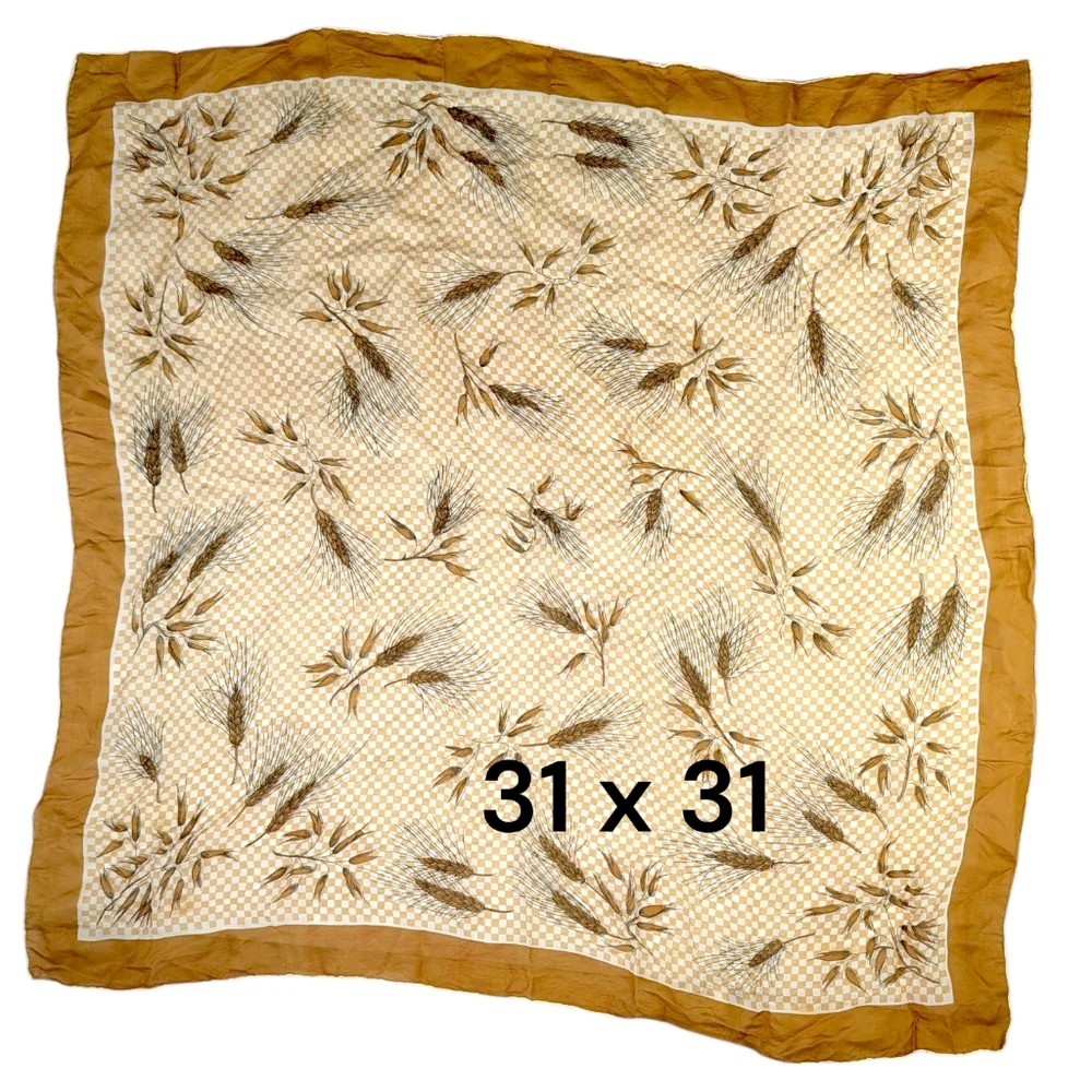 Vintage sheer scarf