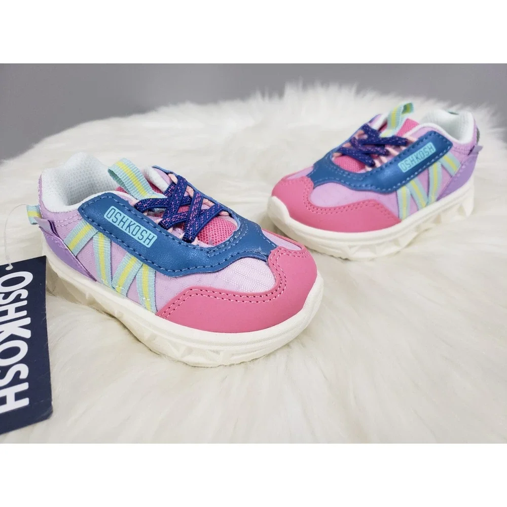 NEW BABY WALKING SLIP ON Osh Kosh BGosh Toddler Sneaker Size 5‎ MASON-G