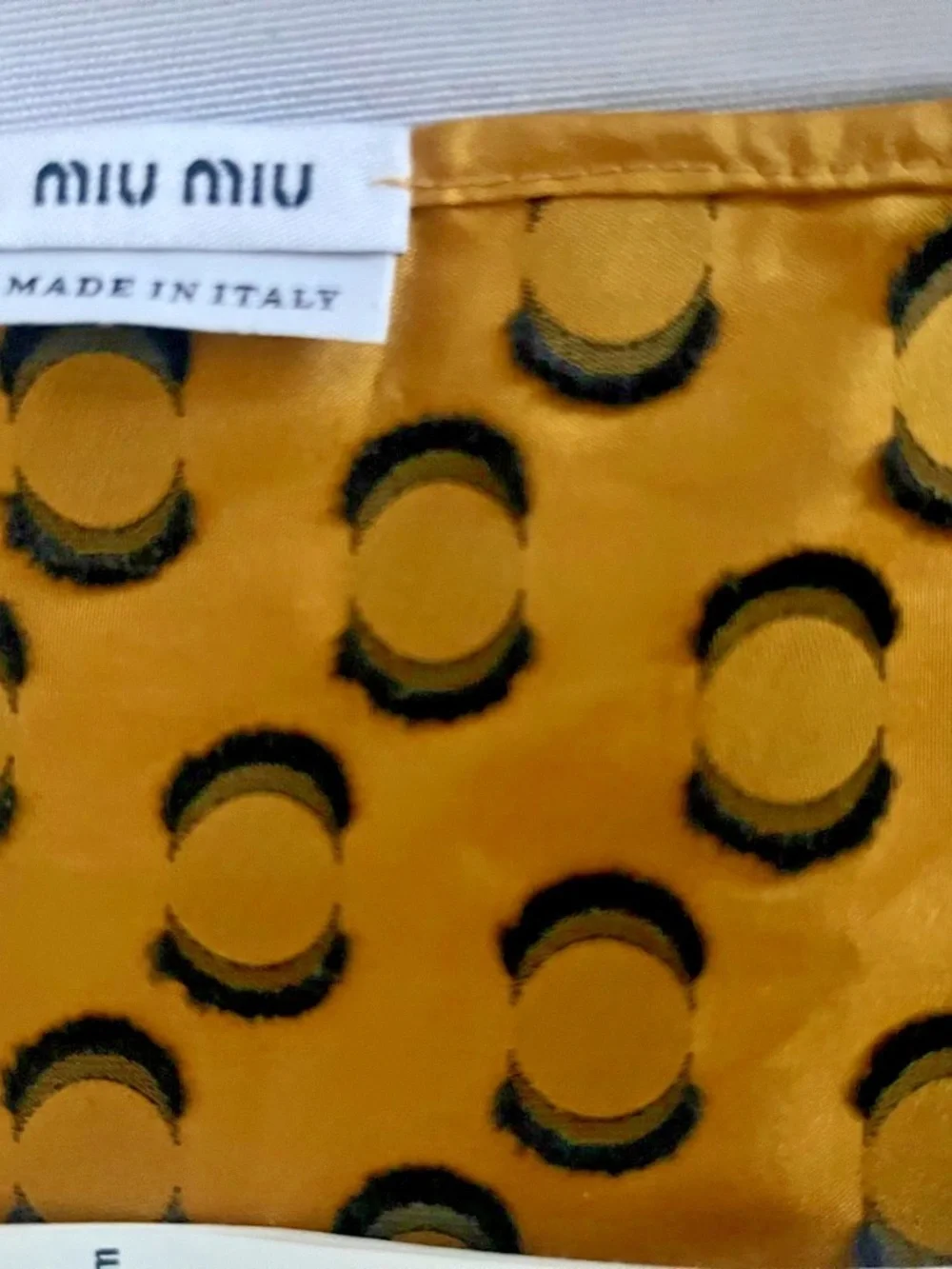 Miu Miu miu silk