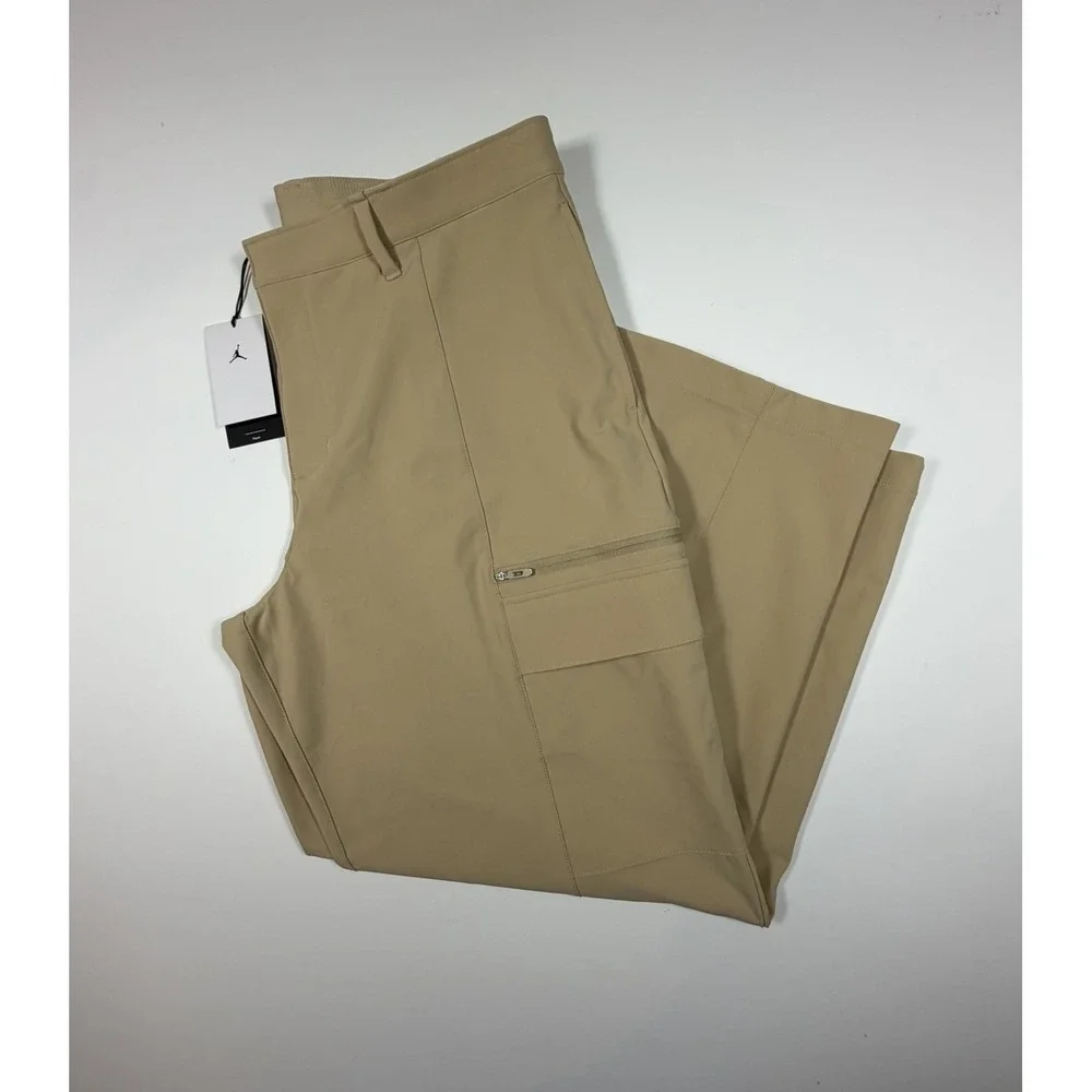 Jordan Golf Repel Mens Loose Fit Cargo Pants Tan Khaki HQ8490-248 Size 38 NWT