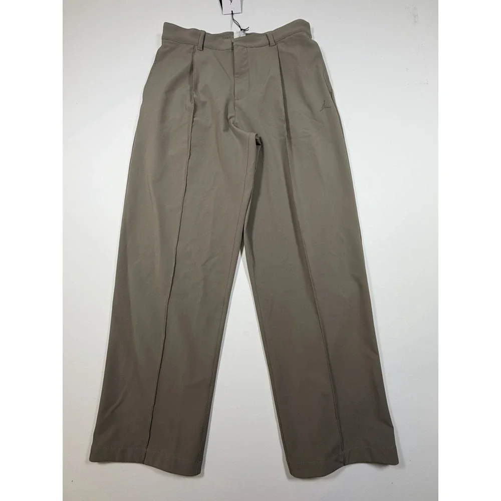 Jordan Sport Golf Pants Loose Fit Full Length Olive Gray HV4769-040 Mens Size 32