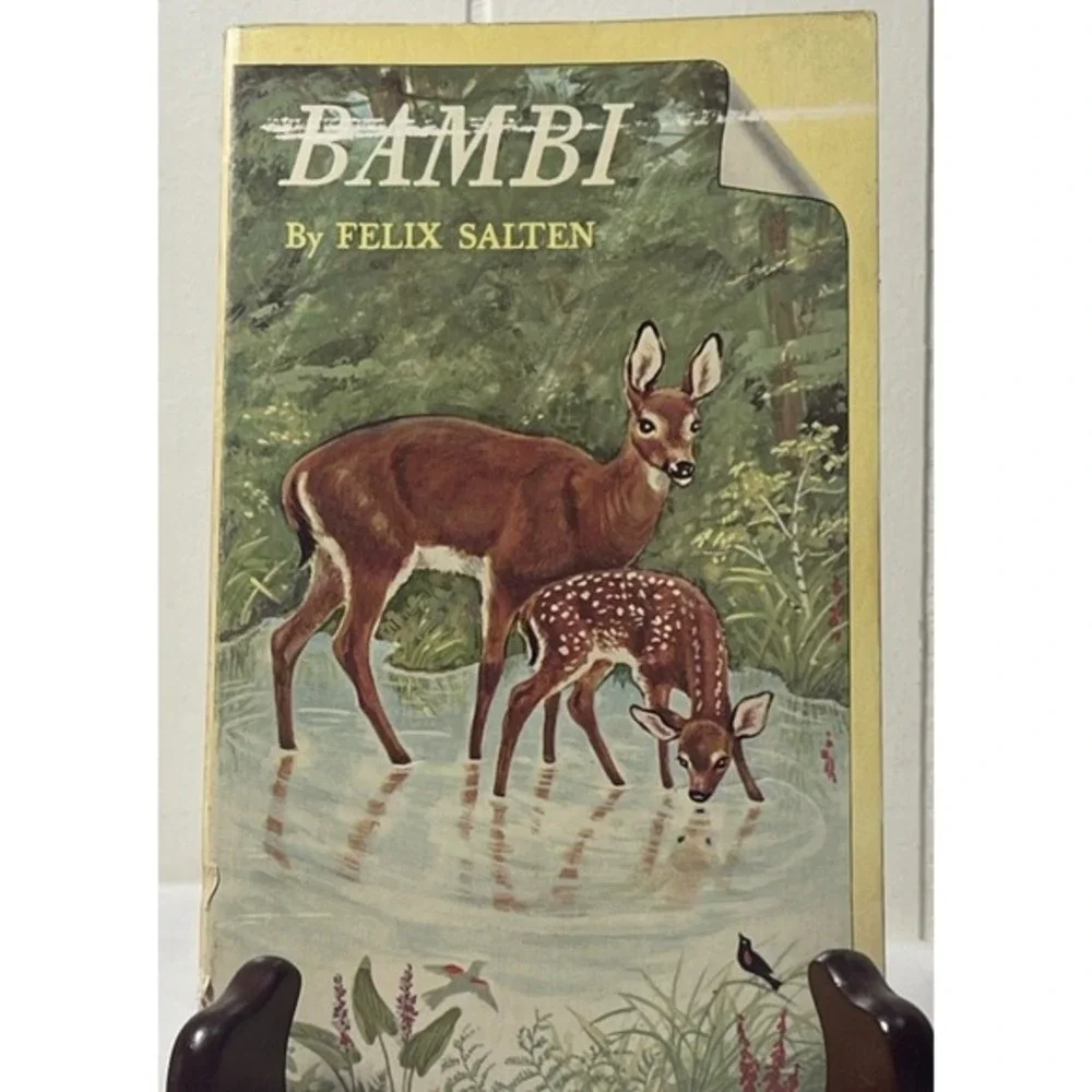 Bambi 1966 Pocket Book 4th Printing Paperback by Felix Salten‎