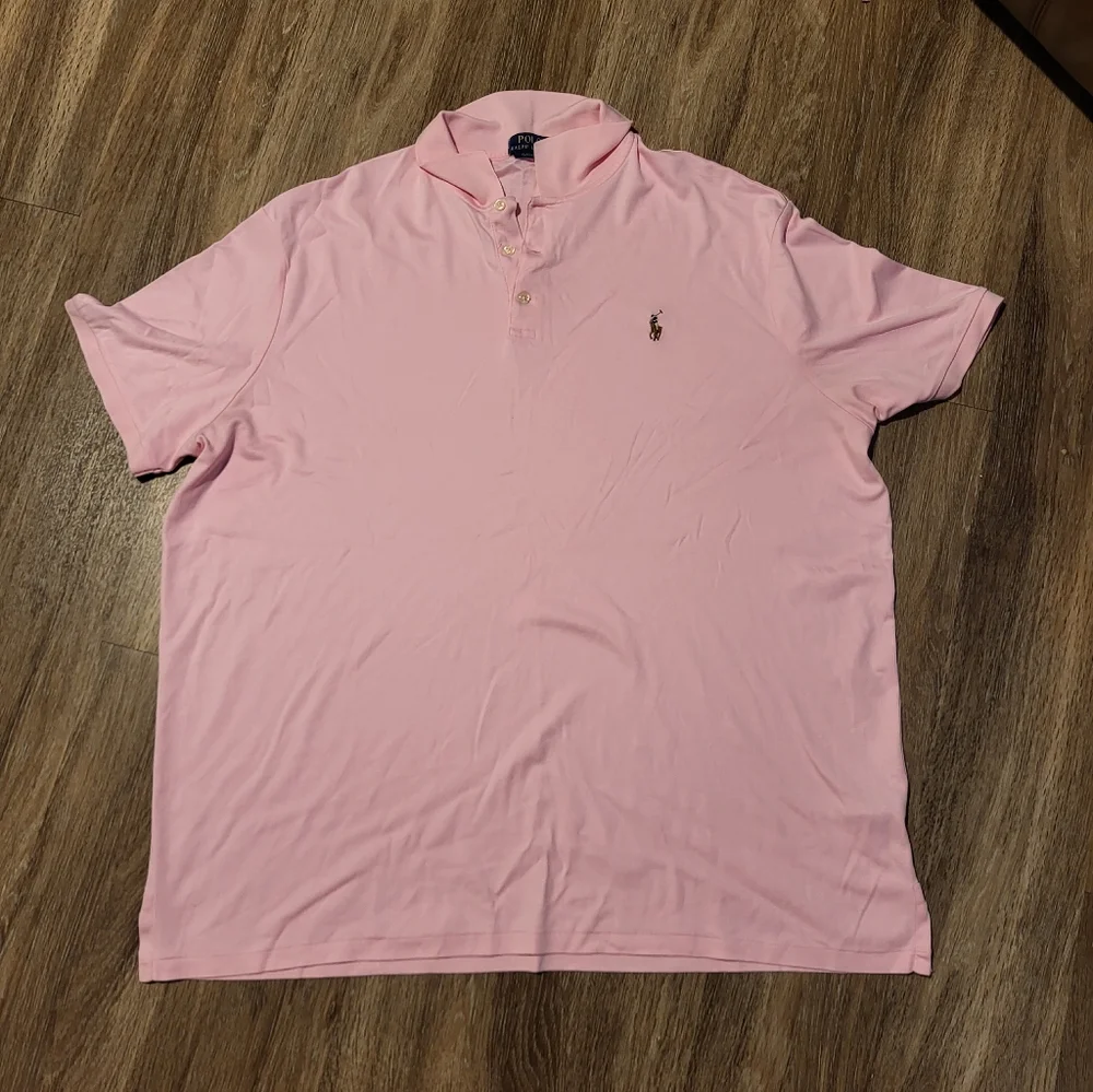 Ralph Lauren Light Pink Polo Shirt