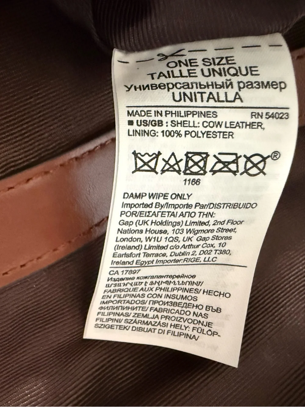 Banana Republic sleek brown