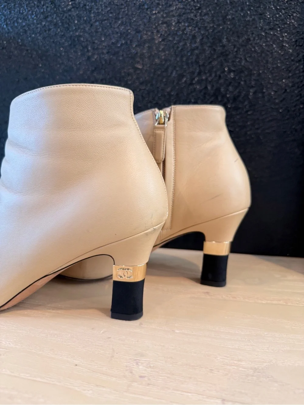 CHANEL elegant beige