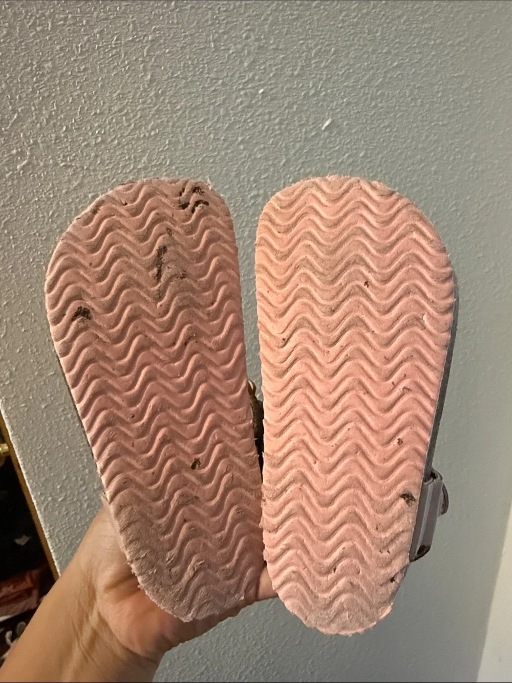 Butterflies Jumping Bean Sandals sz 8 toddler