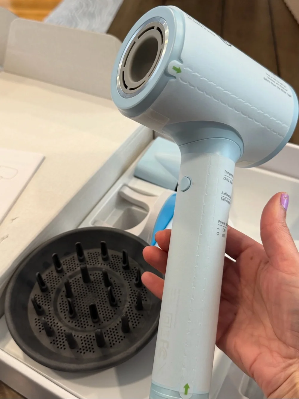 Blue Mera ProMax lonic-X- Fast Drying Hair Dryer with Diffuser, #103