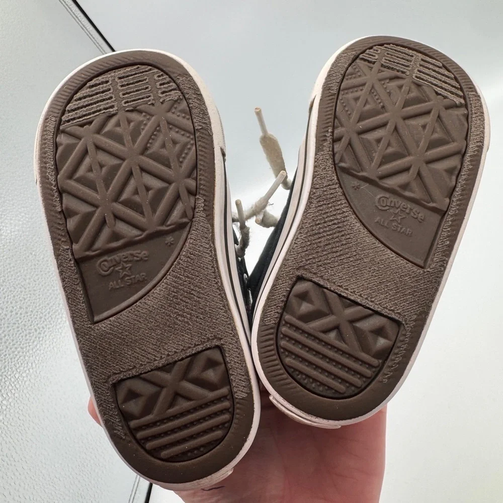 Converse worn handful