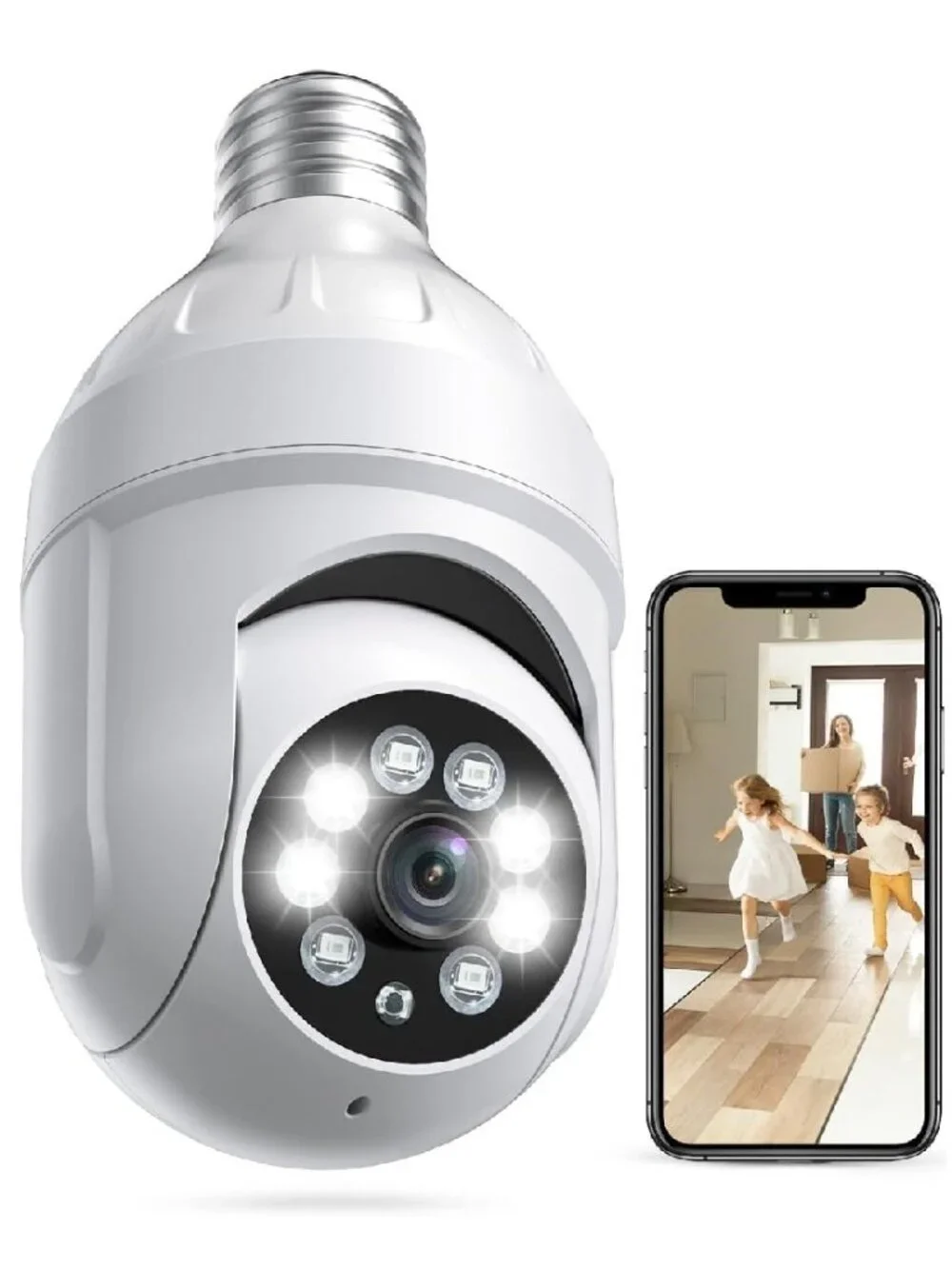 Light Bulb Security Camera