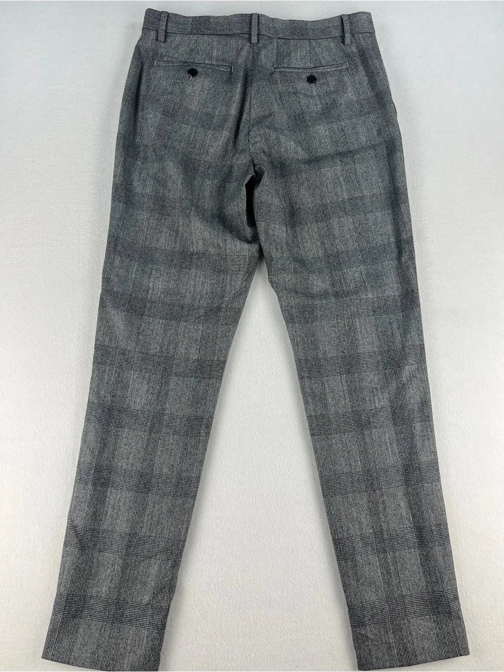 Banana Republic Gray Plaid Dress Pants