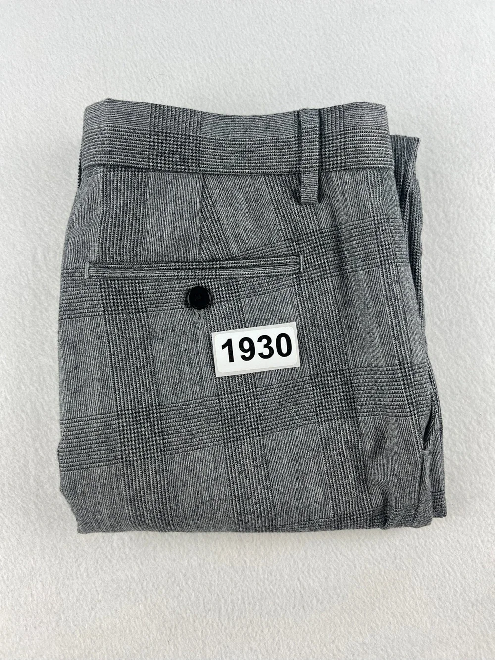 Banana Republic Gray Plaid Dress Pants