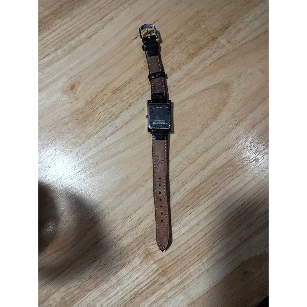 Bulova tank watch