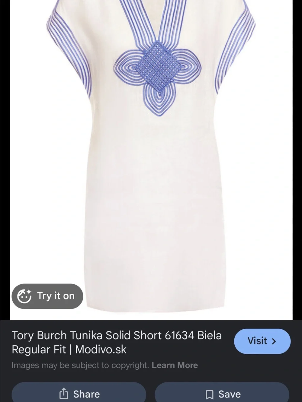 Tory Burch lightweight pull