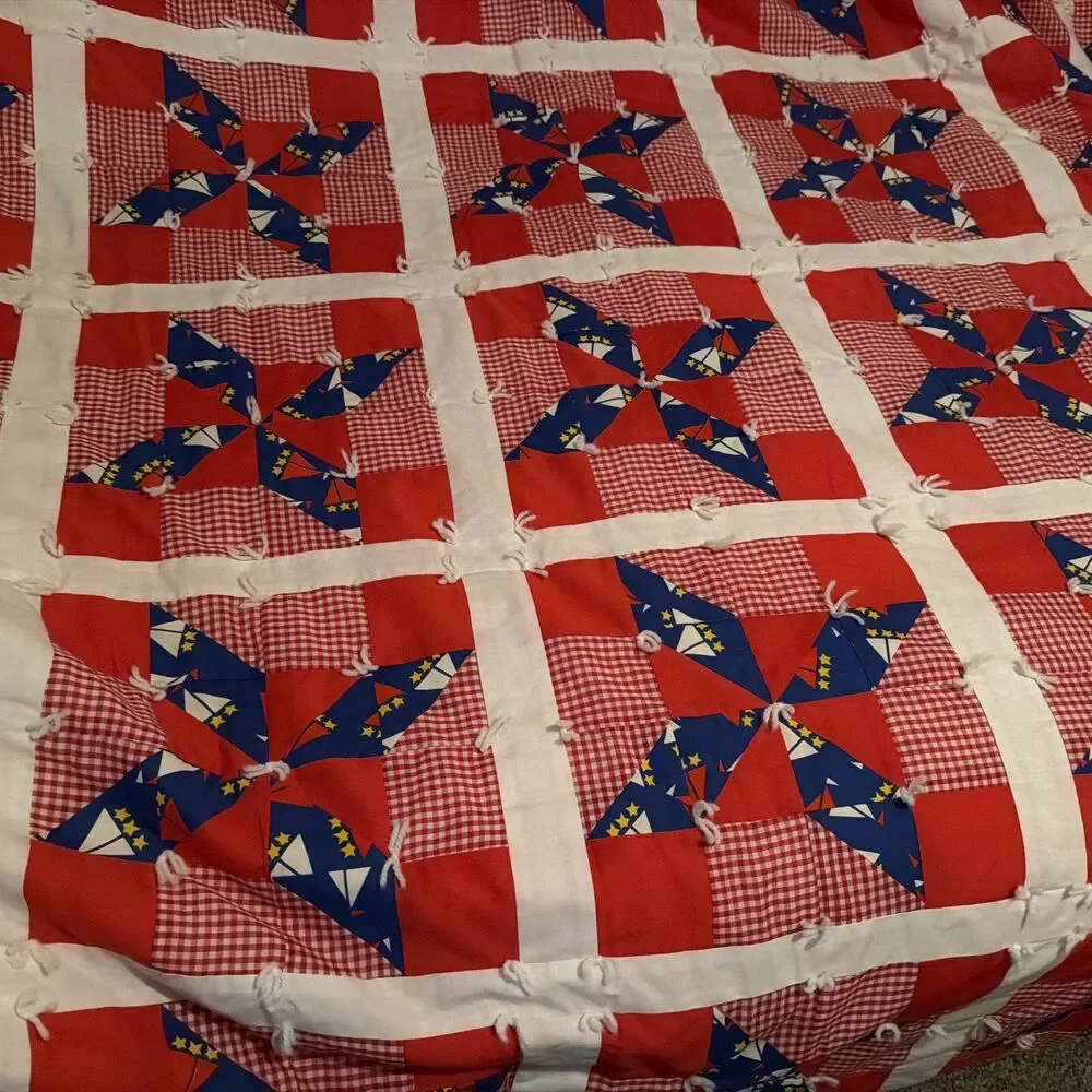 Handmade laundered perfect stitched