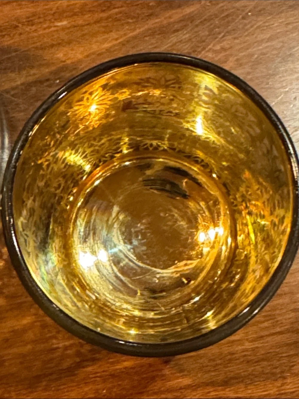 RARE Crate&Barrel Raj Hurricane + 2 Matching Votive Candle Holder Gold Silver