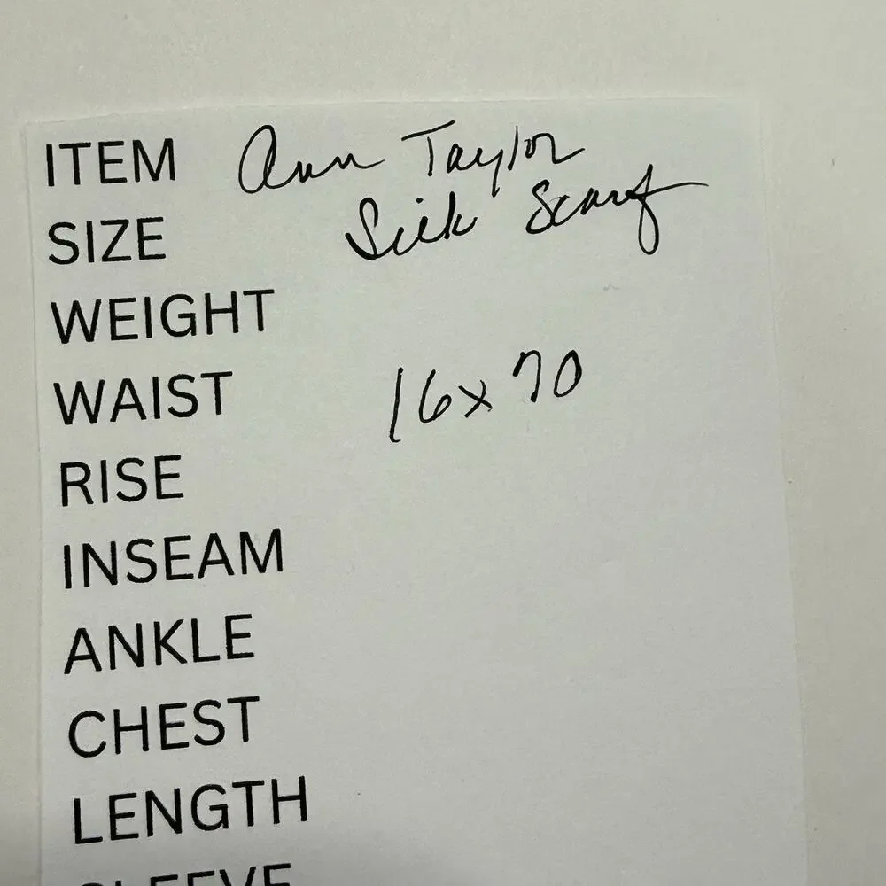 Ann Taylor are lightweight