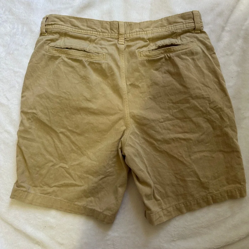 Men's Banana Republic chino shorts Size 31 Tan surplus twill shorts