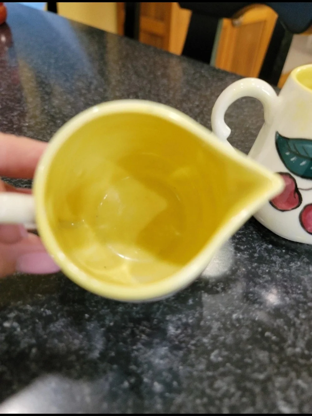 N/A soft painted creamer