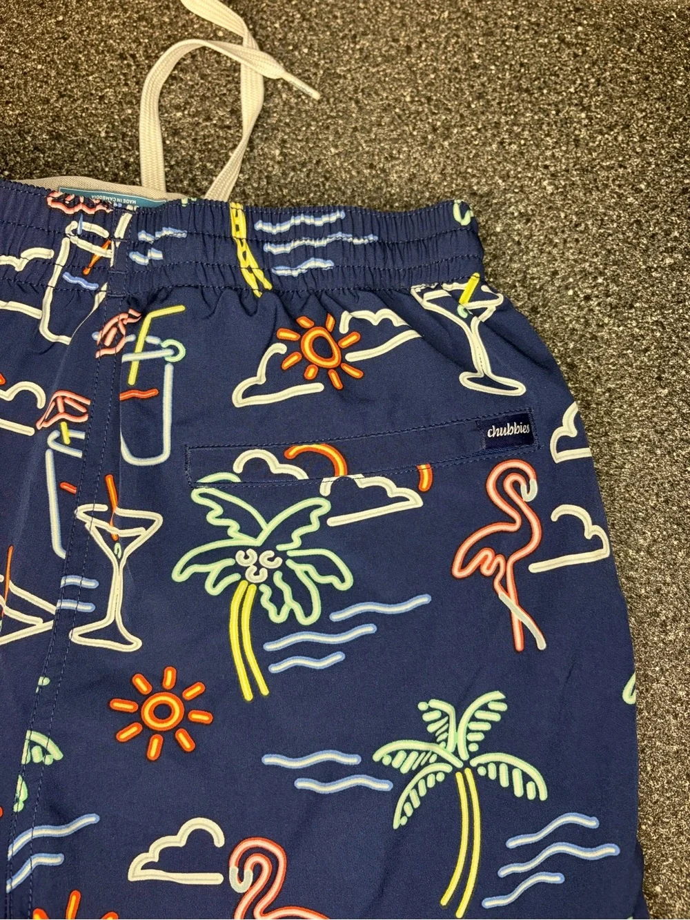 chubbies navy swim