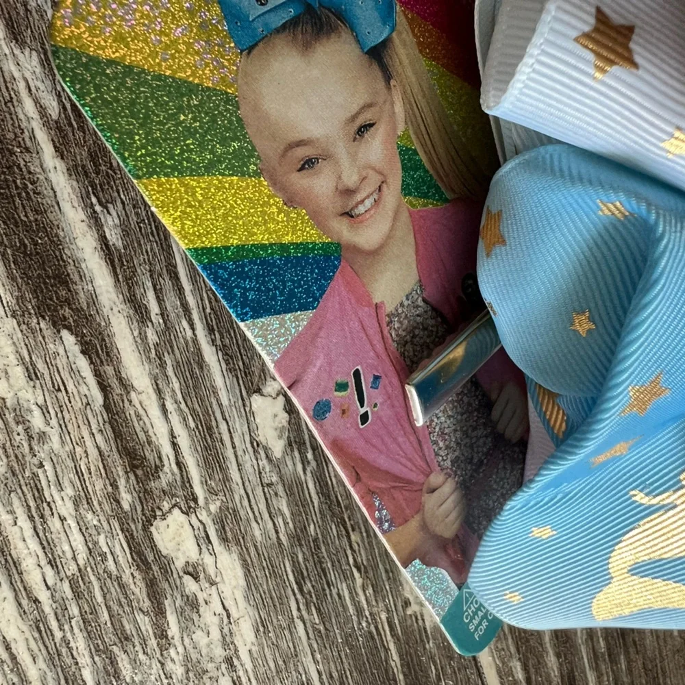 Jojo Siwa Nickelodeon 2017 Large Mermaid Hair Bow Clip Multicolored Light New‎