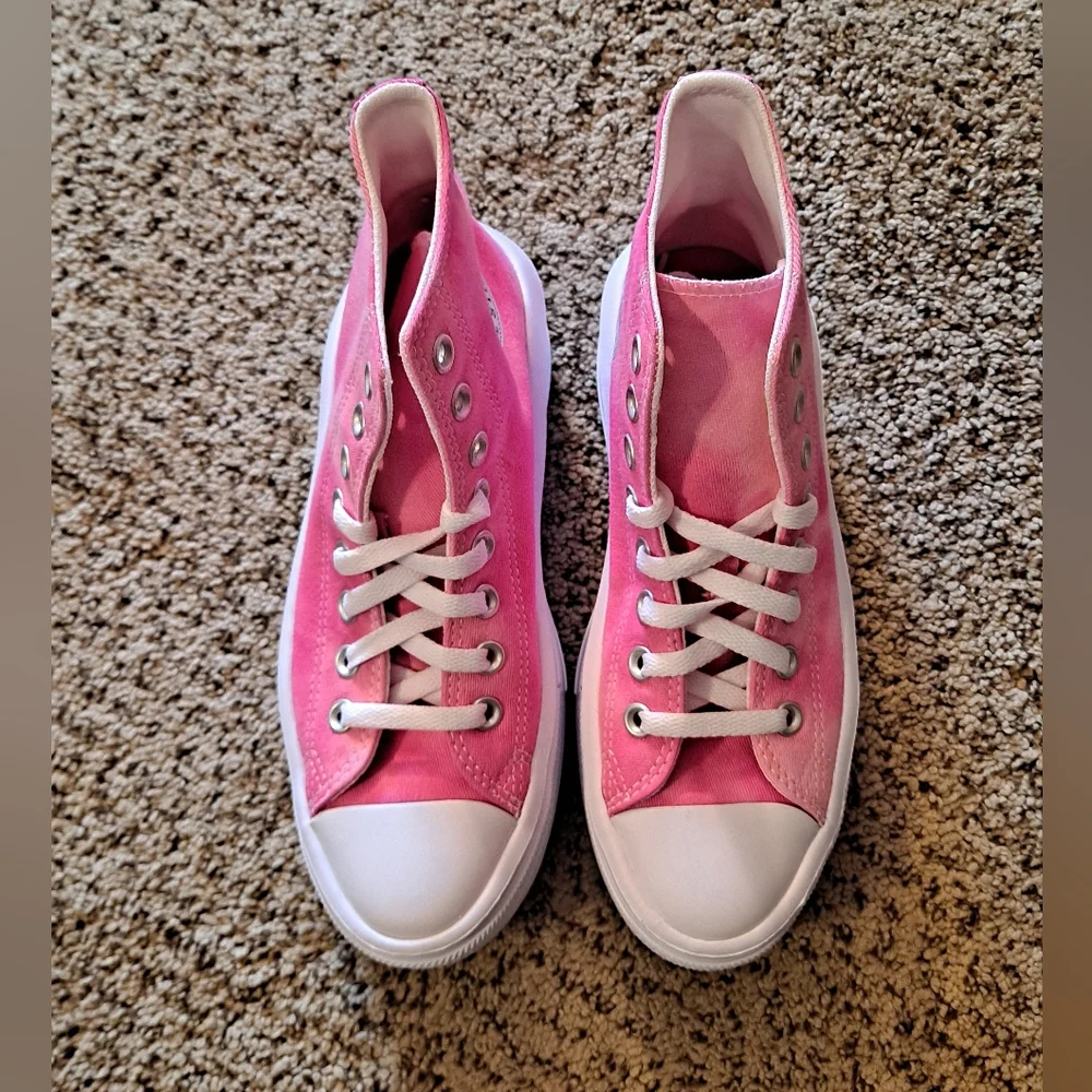 Converse stylish pink