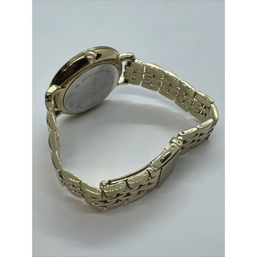 Fossil Jacqueline ES3547 Women's Gold Stainless Steel Analog Dial Watch JNA345