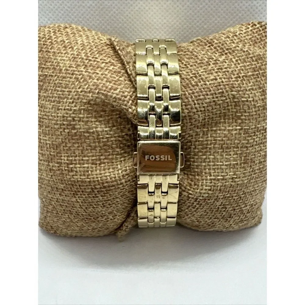 Fossil Jacqueline ES3547 Women's Gold Stainless Steel Analog Dial Watch JNA345