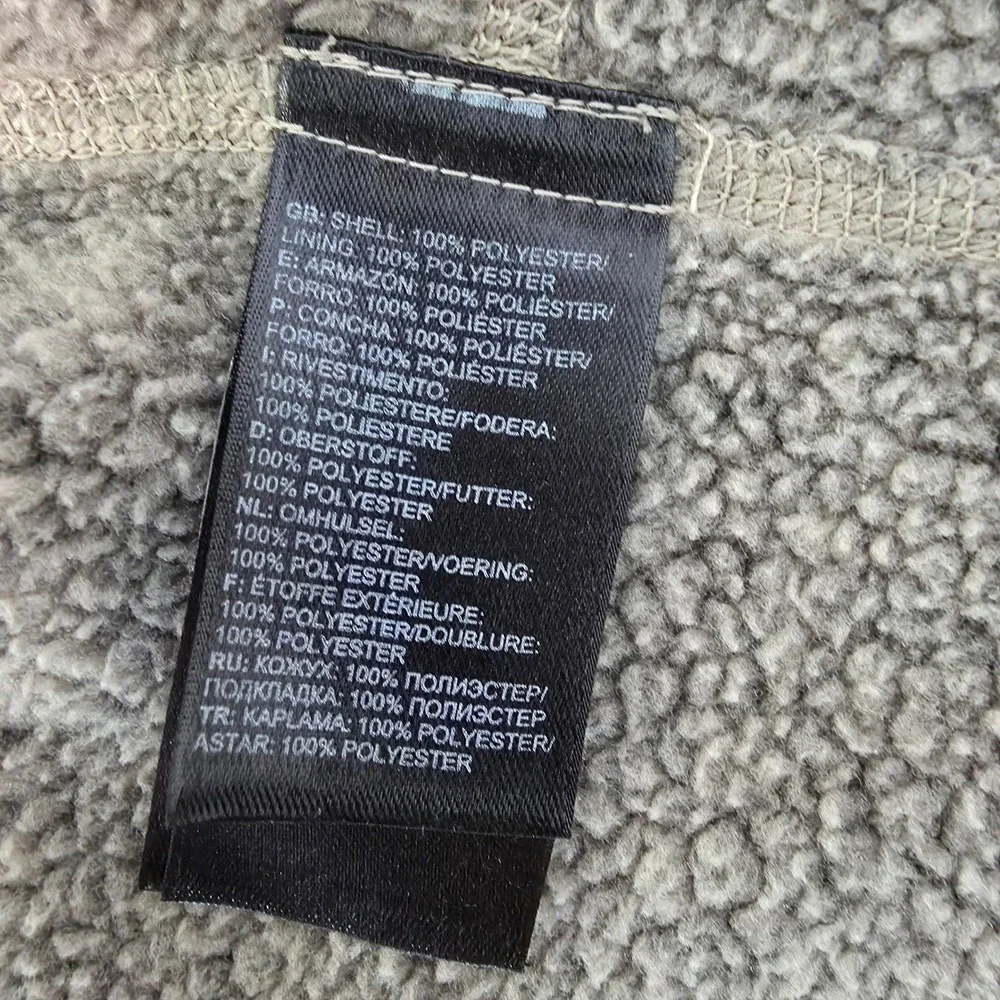 The North Face measurements lying
