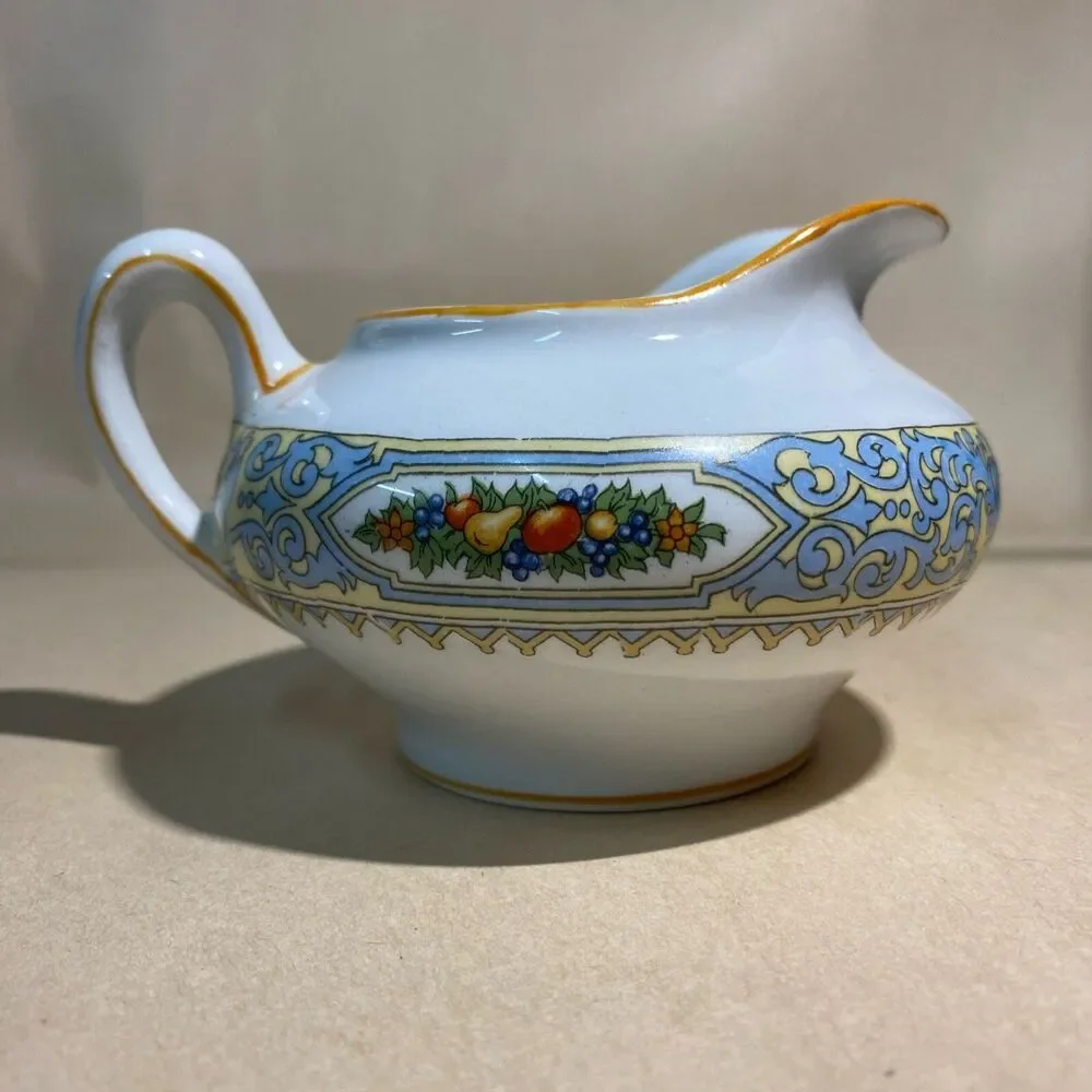 Antique MYOTT‎ SON &CO Creamer and Tea Cups SOMERSET 58515 England RARE FIND!