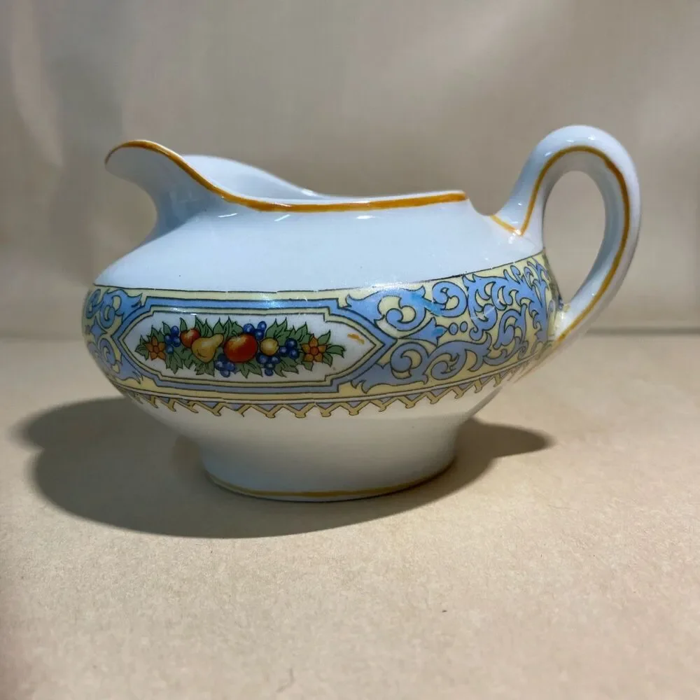 Antique MYOTT‎ SON &CO Creamer and Tea Cups SOMERSET 58515 England RARE FIND!
