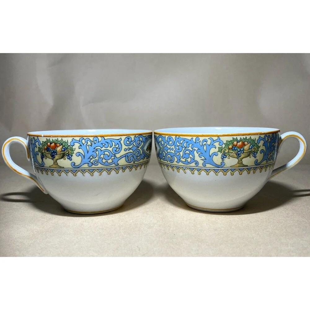 Antique MYOTT‎ SON &CO Creamer and Tea Cups SOMERSET 58515 England RARE FIND!