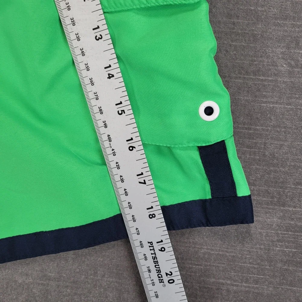 Nike Swim Board  Shorts Men's Size S Green‎ Navy Blue Athletic Quick Dry