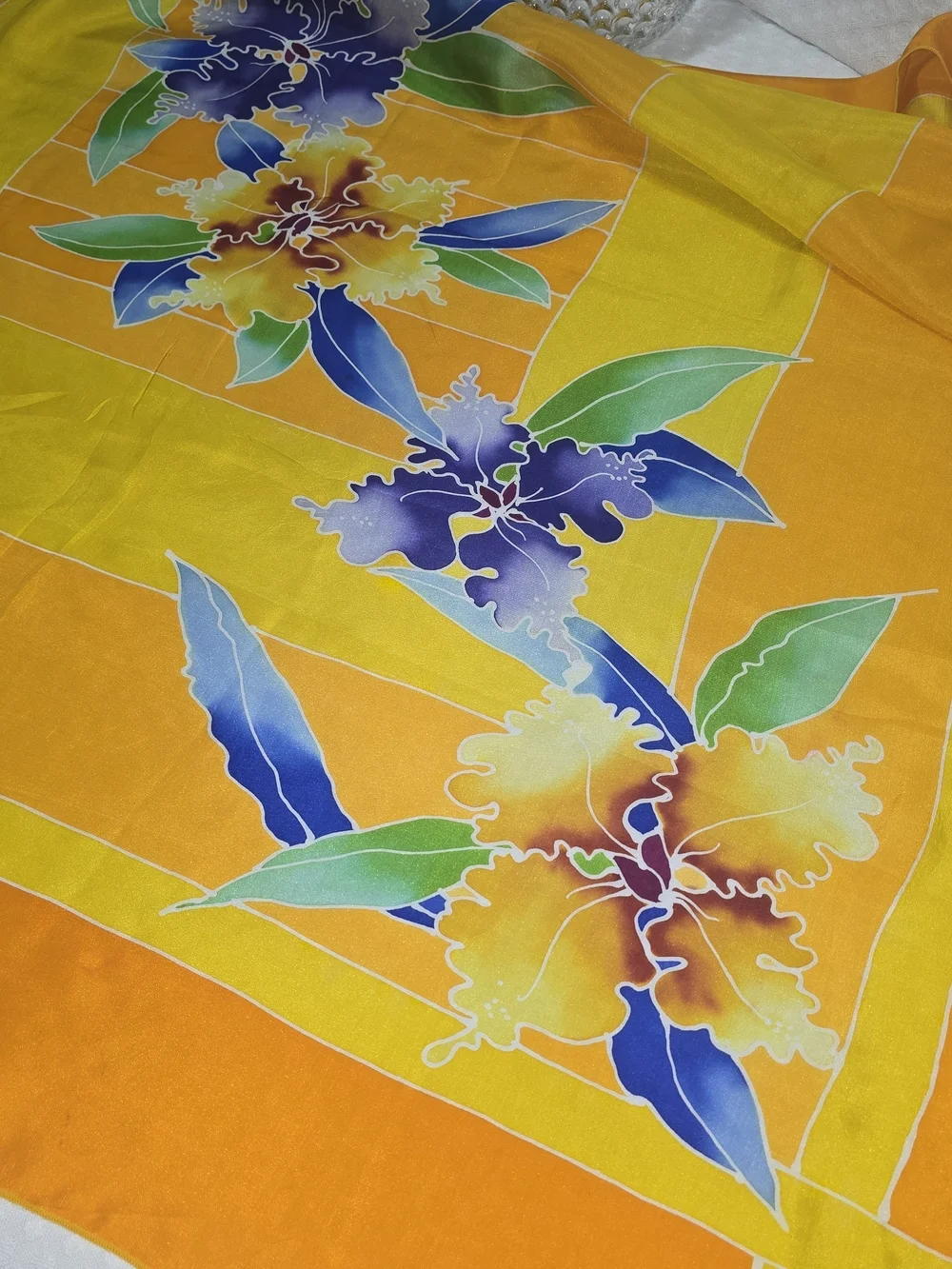 NOOR ARFA BATIK bold orange
