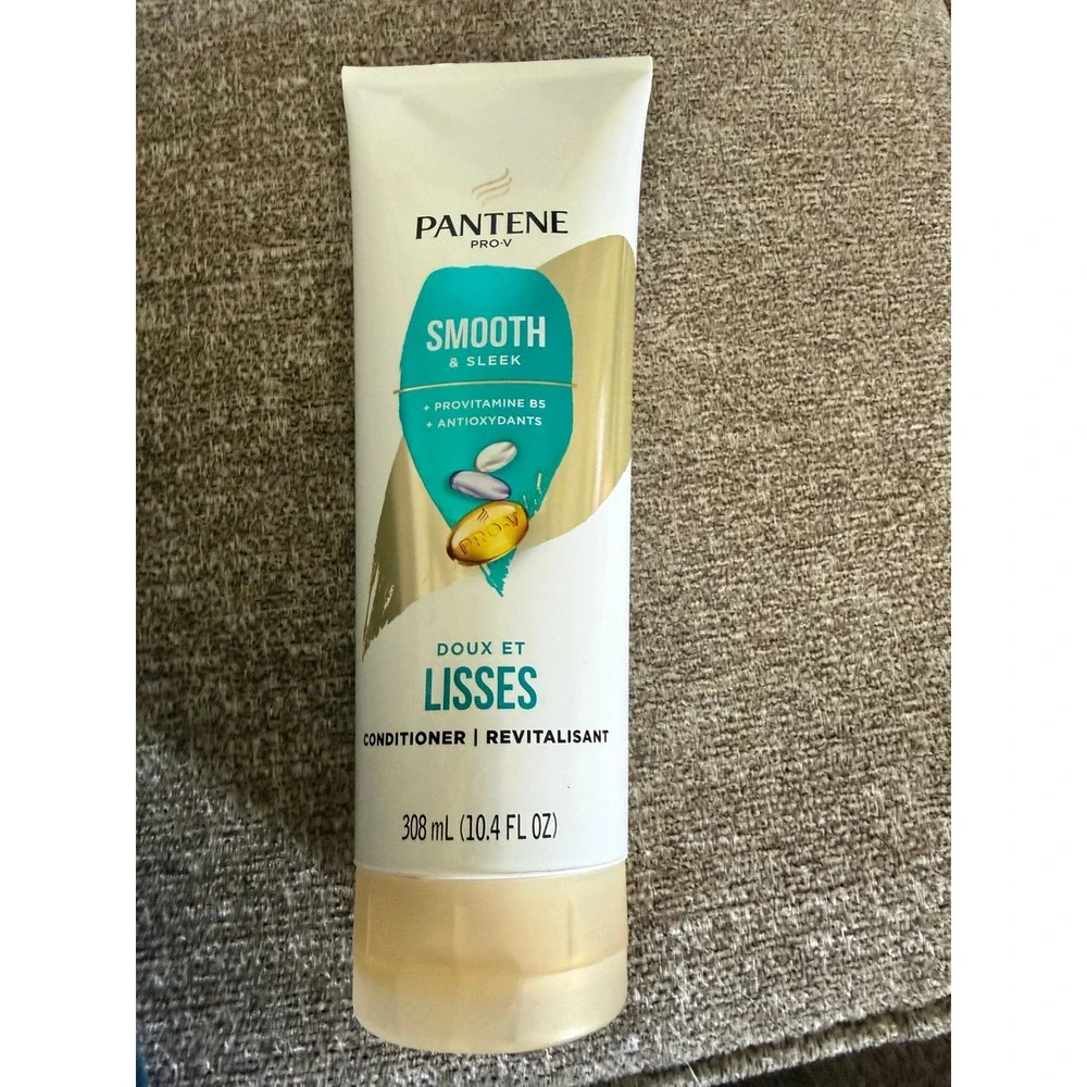 Pantene Pro-V Smooth & Sleek Conditioner 10.4 fl oz 72H‎ Frizz Control New