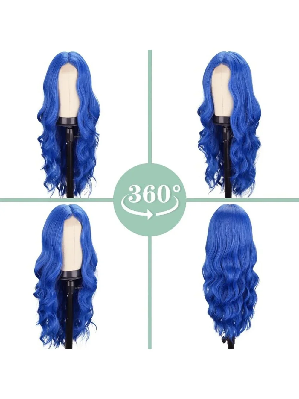 N/A black wig