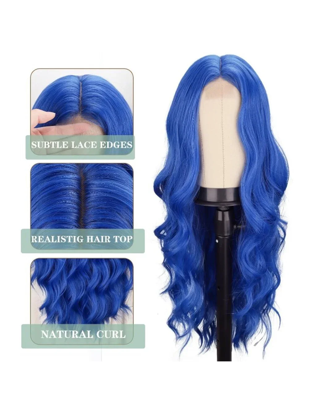 N/A black wig