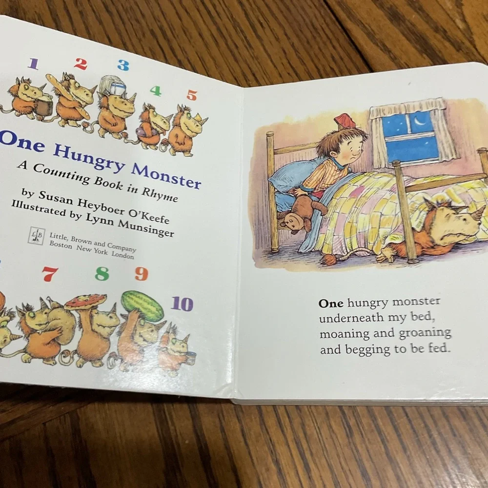 8 Young Children's board books: bitty bear,quiet book,paddington,hungry monster
