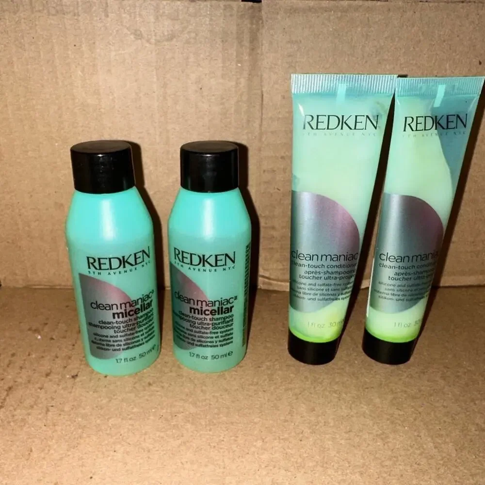 Redken Clean Maniac Micellar Shampoo‎ and Conditioner Travel hair care