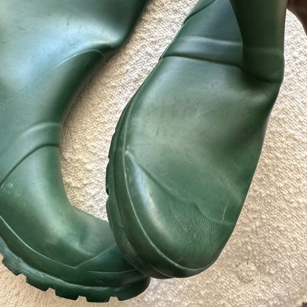 Hunter- Forest Green Matte Tall Rain Boots