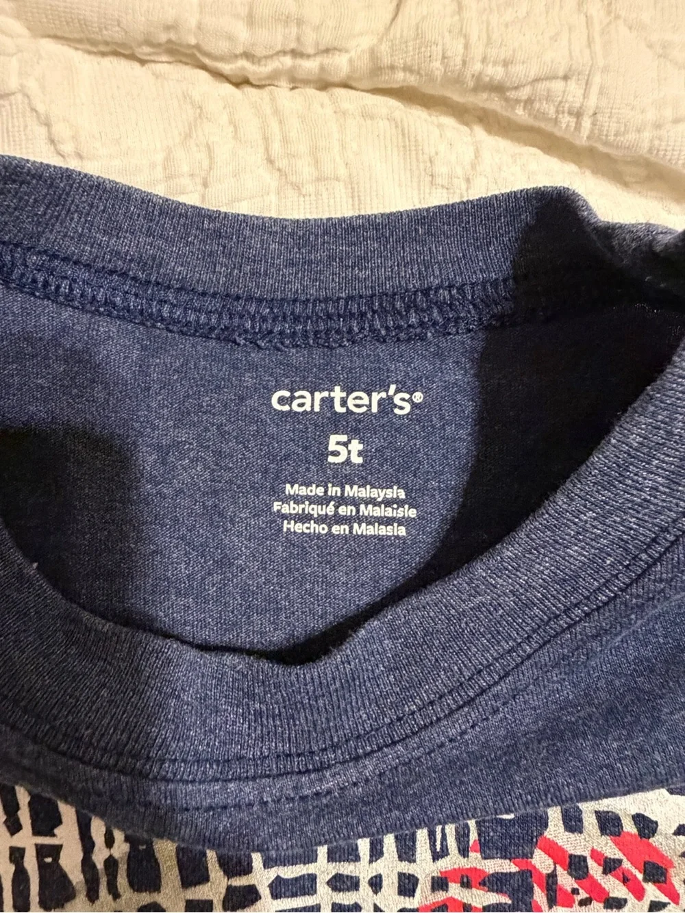 Carters 👕 size