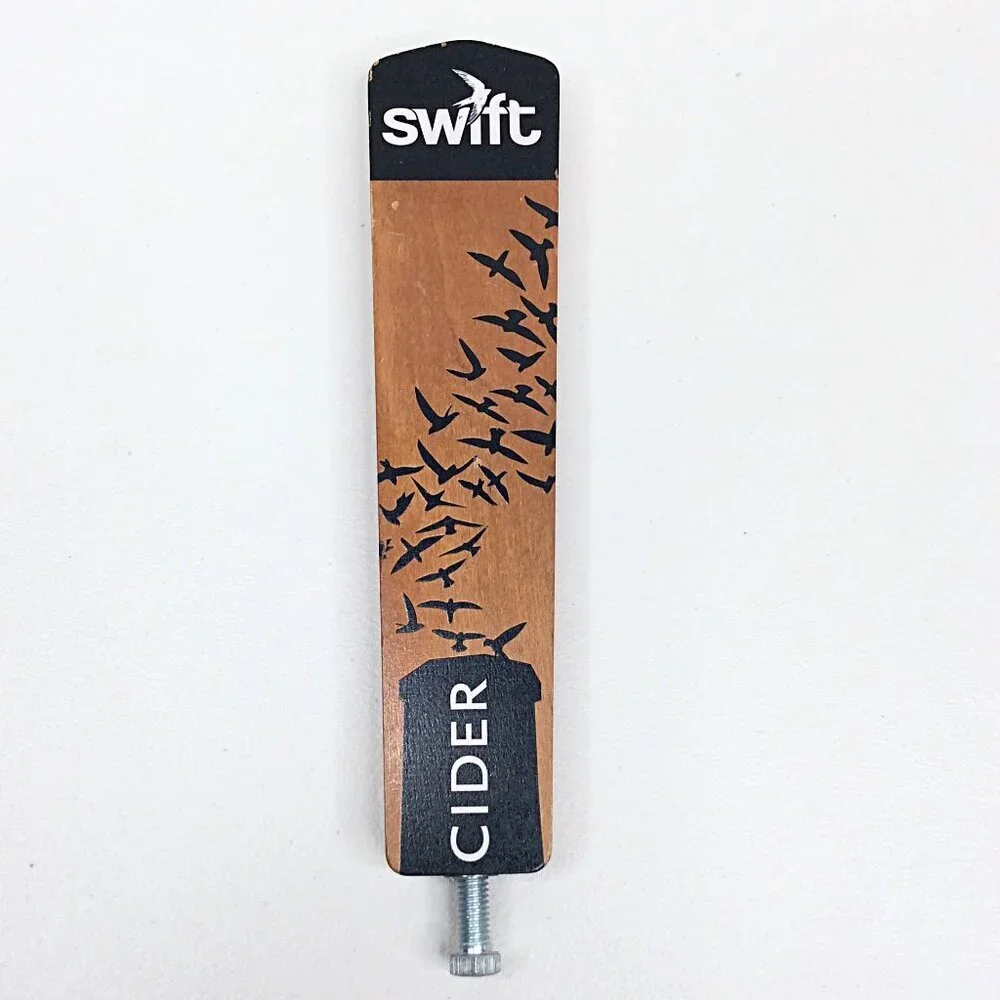 Swift Cider Tap Handle‎ Portland Oregon Birds Beer Breweriana Brewing 10.5